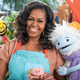 Michelle Obama in Waffles + Mochi